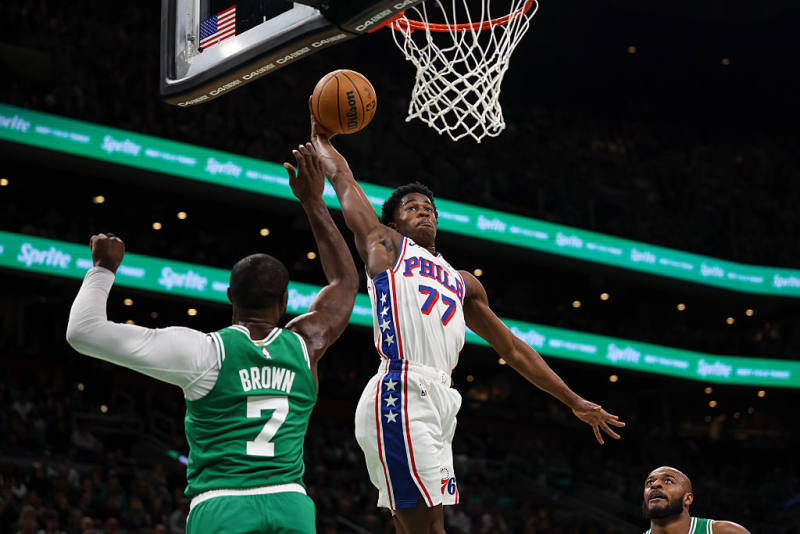 VJ Edgecombe makes historic NBA Debut as 76ers Edge Celtics image