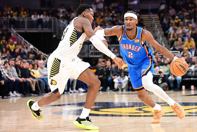 SGA Drops 55 as OKC Survives 2OT Thriller vs. Pacers image