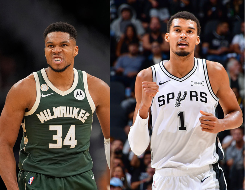 Wembanyama, Antetokounmpo named NBA Players of the Week to open 2025–26 Season image