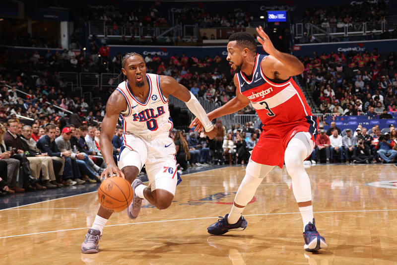 Unbeaten 76ers rally past Wizards in Overtime thriller image