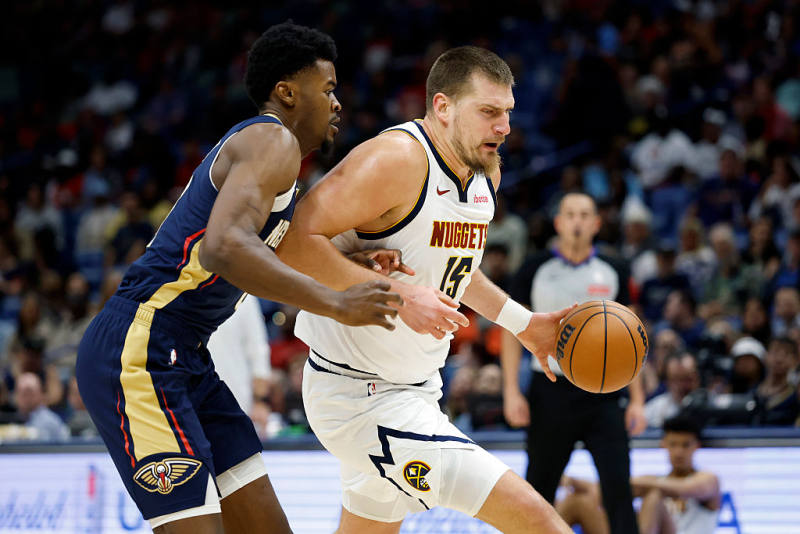 Jokic triple-double leads Nuggets past Pelicans image