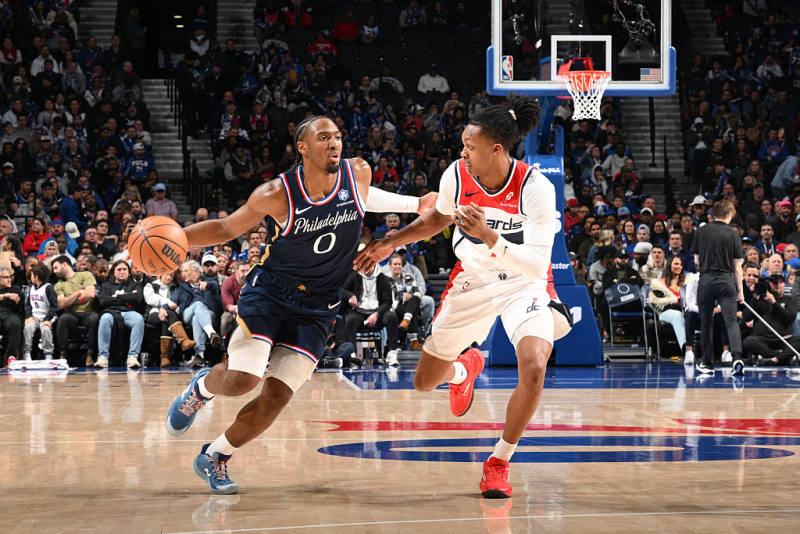 Maxey's 35 lead 76ers past Wizards image