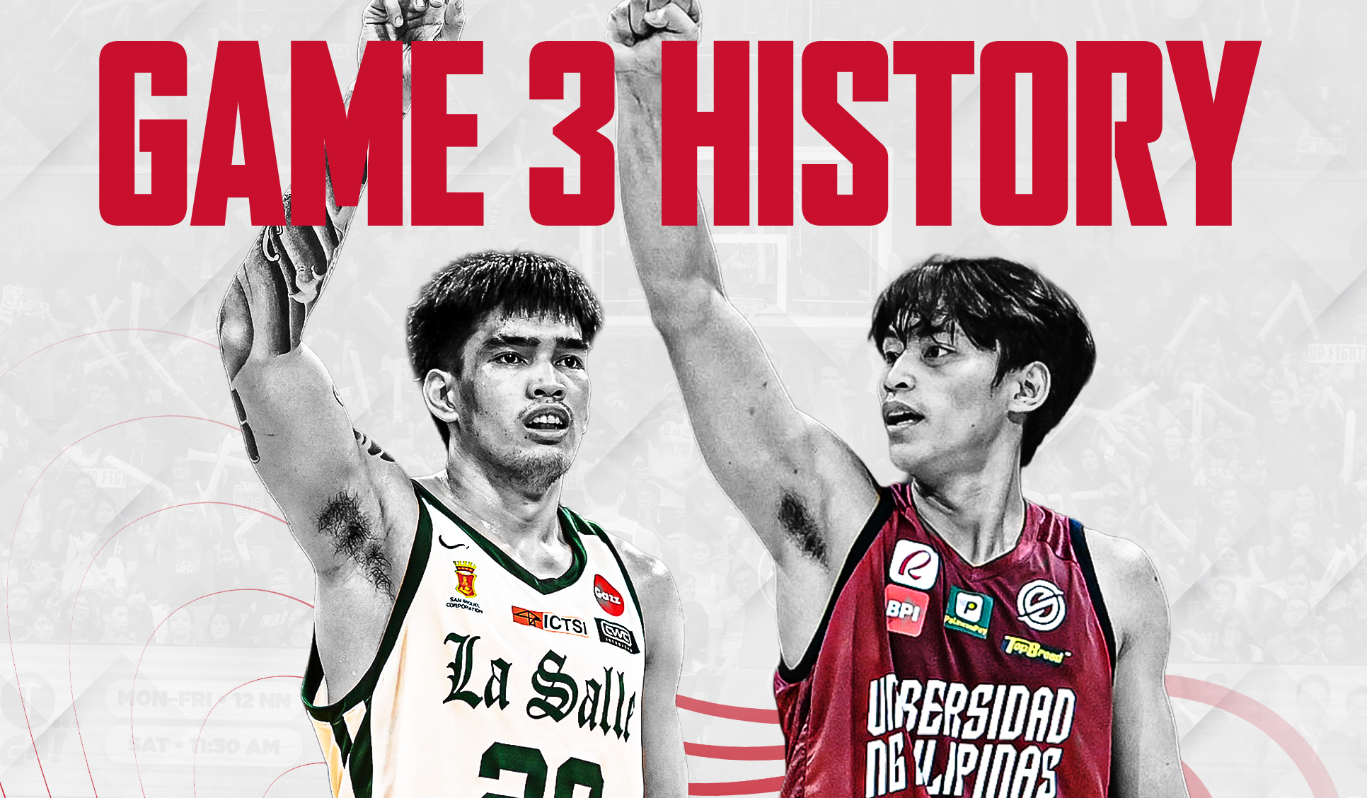 LOOK BACK: How UP and DLSU fared in their past two UAAP Finals Game 3 encounters image