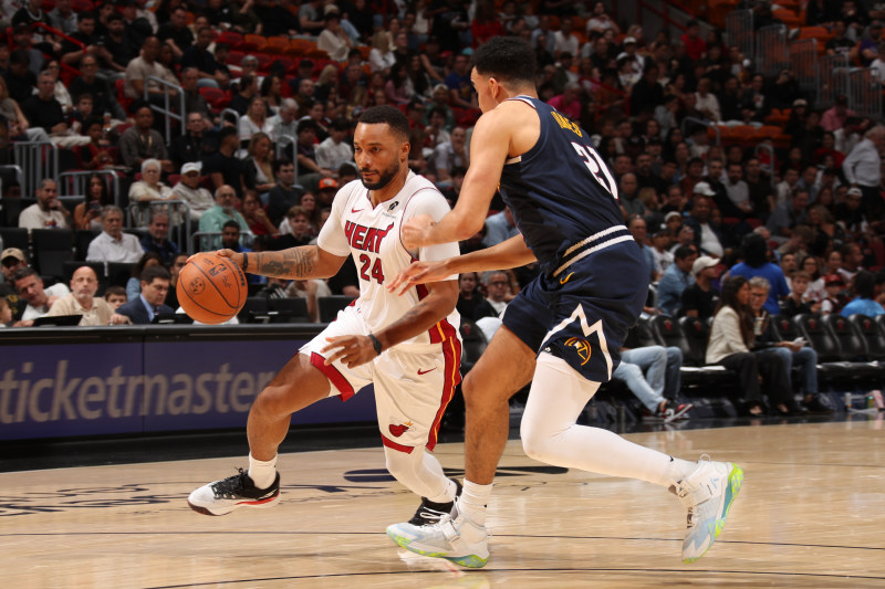 Norman Powell, Heat bench dominate Jokic-less Nuggets image
