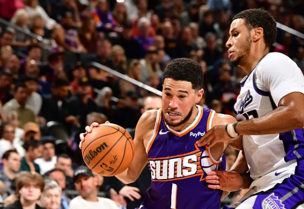Booker’s 33 Points lead Suns past Kings  image