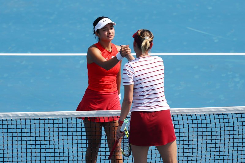 Vekic praises Alex Eala's Filipino fans after Kooyong Classic clash image