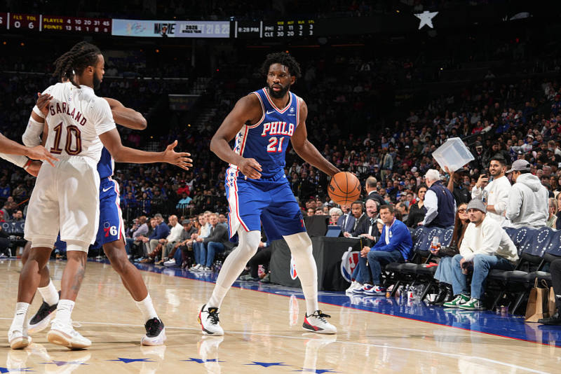 Joel Embiid hits Sixers franchise milestone vs Cavs image