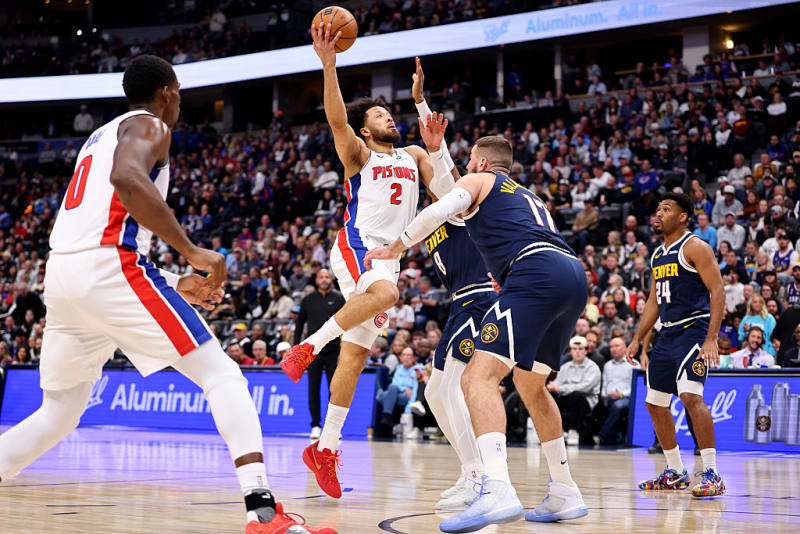 Pistons survive Nuggets’ rally as Murray misses critical free throws late image