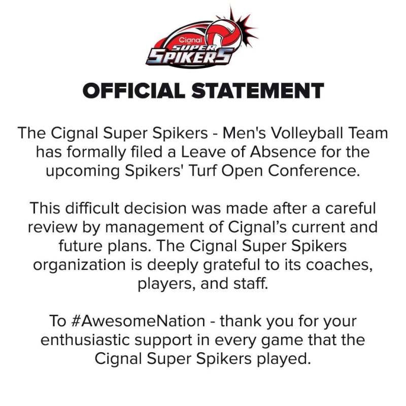 Cignal bids Spikers' Turf goodbye  image