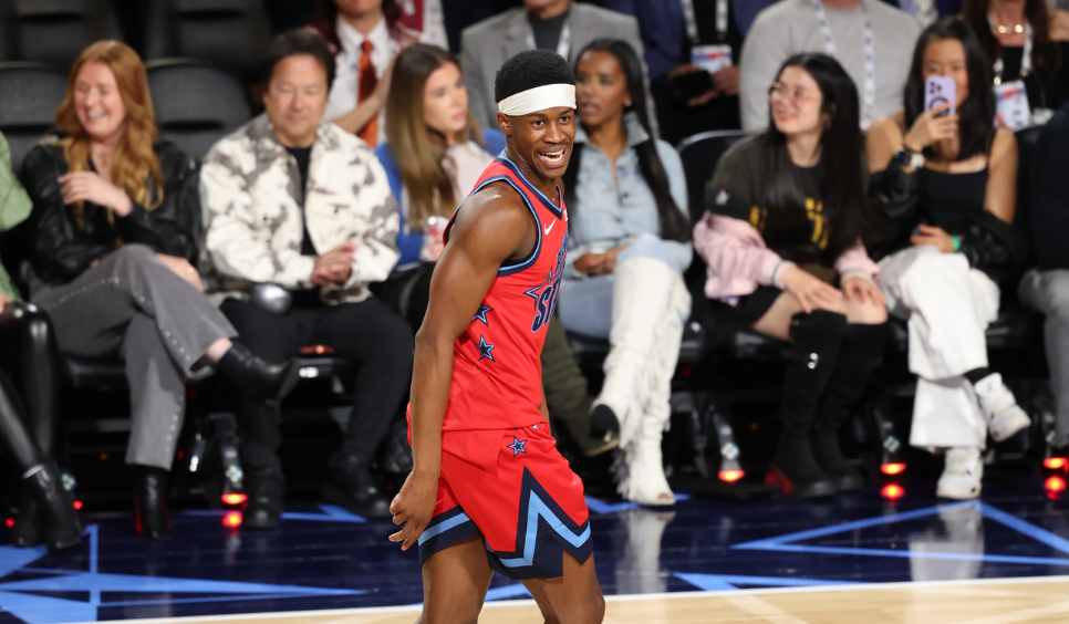 NBA Rising Stars Challenge: Edgecombe’s clutch free throws give Team Vince championship win over Team Melo image