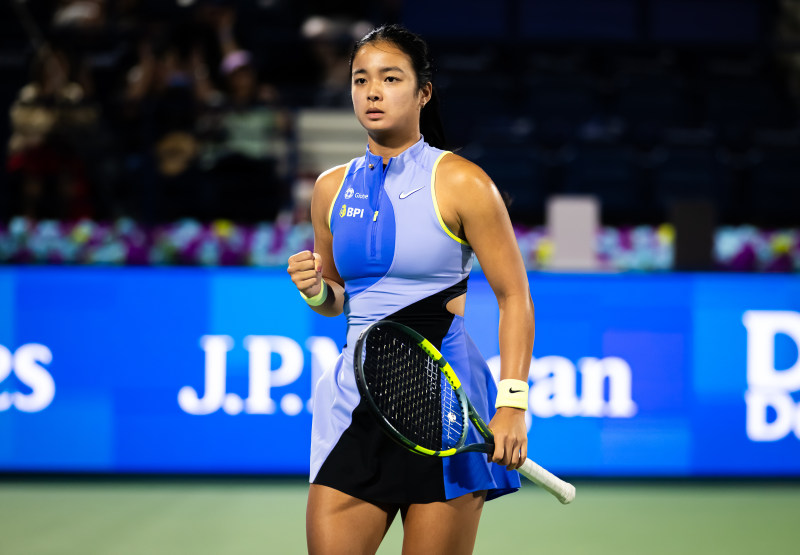 Alex Eala beats Hailey Baptiste in Dubai Tennis Championships Round of 64 image