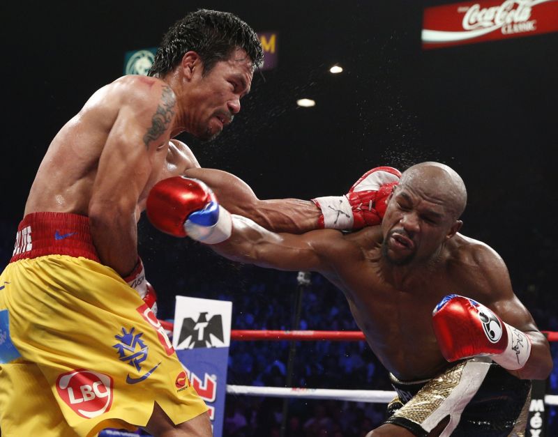 Pacquiao, Mayweather rekindle rivalry image