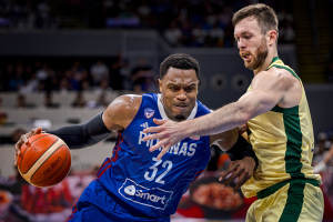 Gilas fades in 3rd, bows to Aussies  image