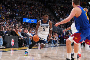 Anthony Edwards and T-Wolves move into 4th in the West with a 117-108 win over the Nuggets image