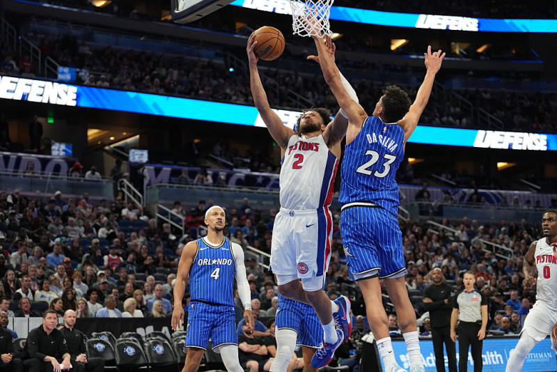 Cunningham, Harris lead NBA-best Pistons past Magic image