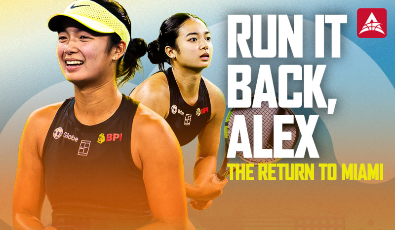 Examining Alex Eala’s rise in WTA rankings one year after Cinderella run in Miami Open image