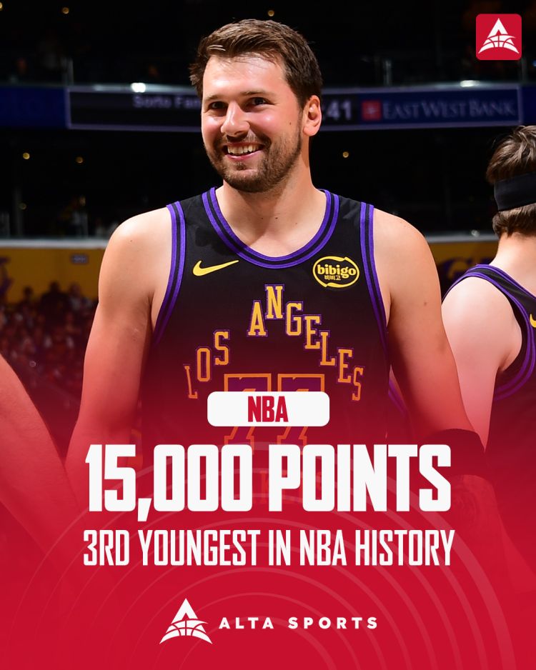 LUKA HITS 15K CAREER POINTS! image