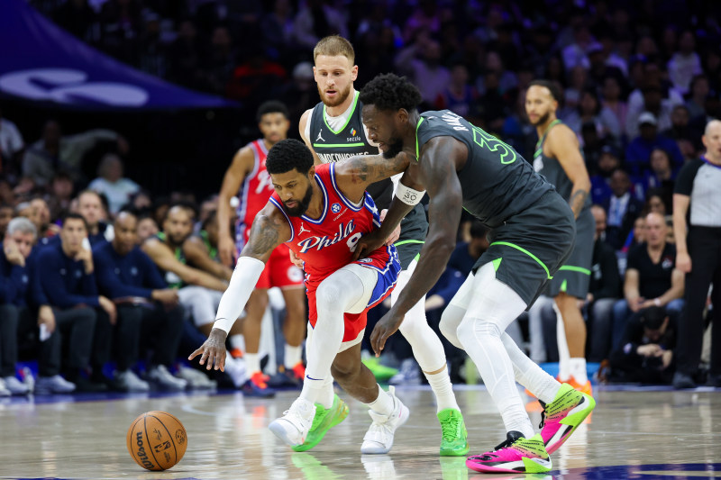 76ers back in playoff position after win over Wolves image