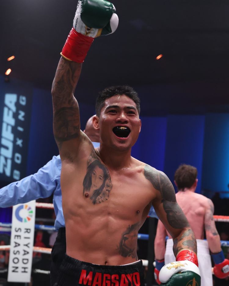 Magsayo arrives in lightweight division in style image