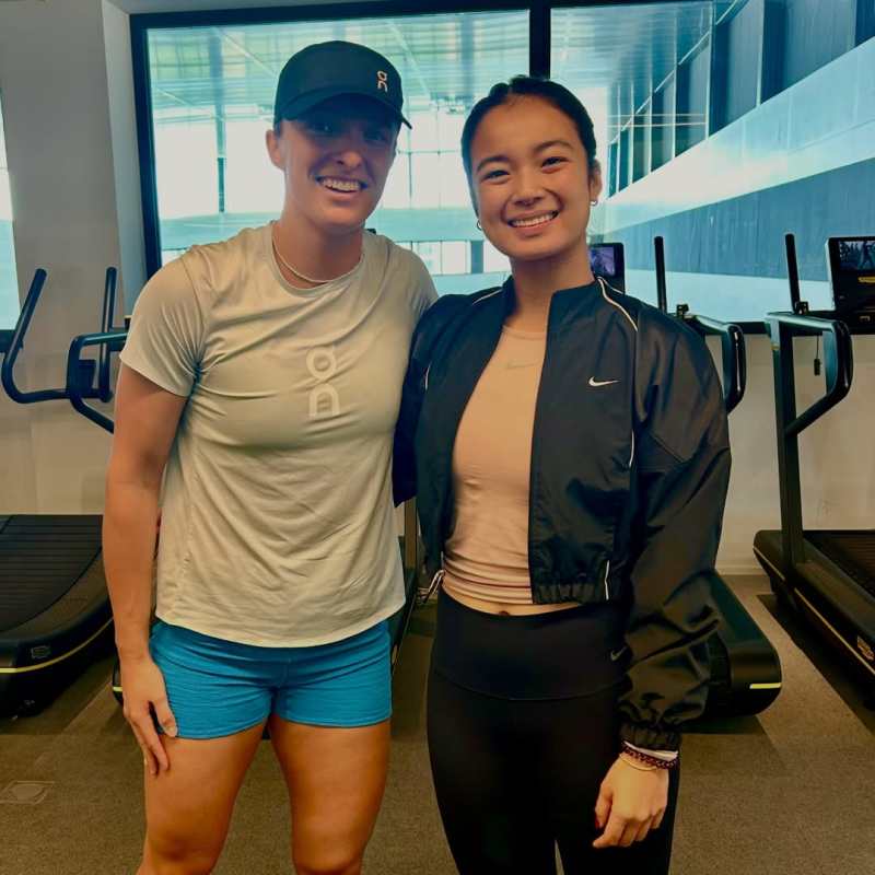 Eala, Swiatek thrill fans with reunion photo at Rafa Nadal Academy image