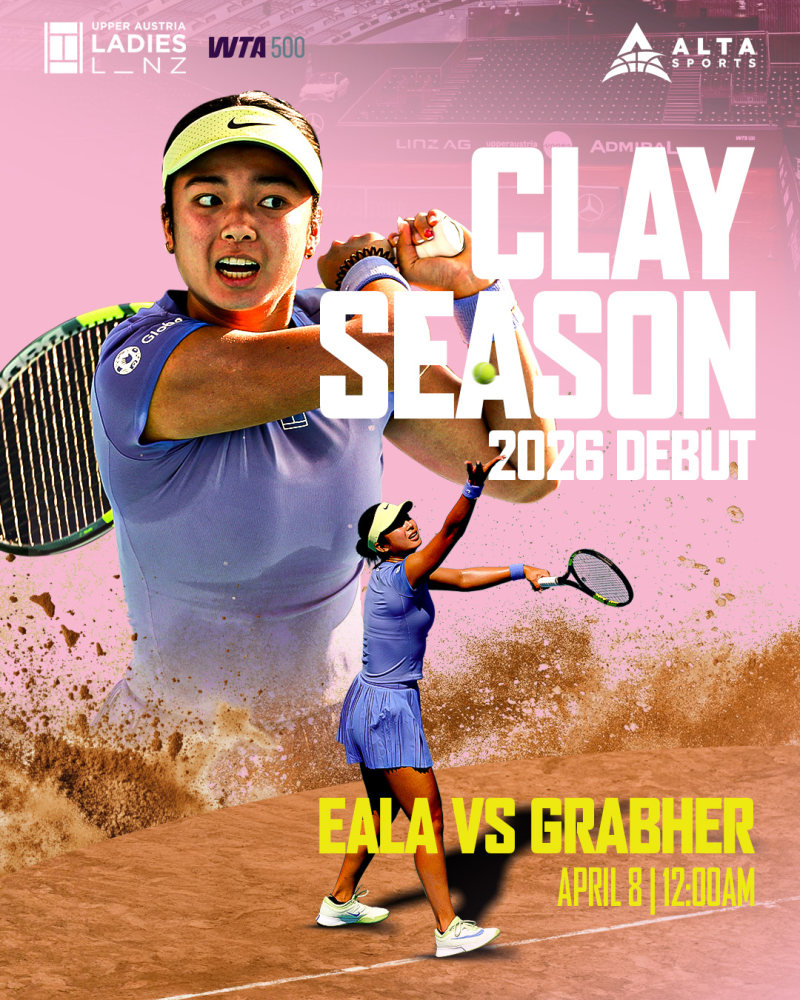 Alex Eala’s Linz Open Round of 32 schedule: When will she make her 2026 clay debut?  image