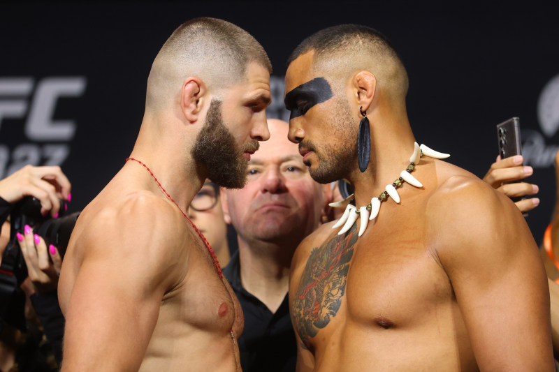 Prochazka, Ulberg make weight for UFC 327 image