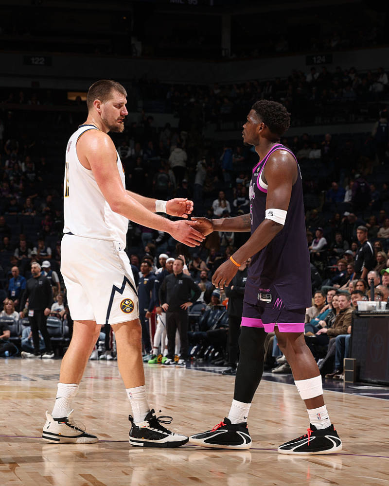 Jokic, Edwards take center stage in Nuggets vs Wolves playoff clash image
