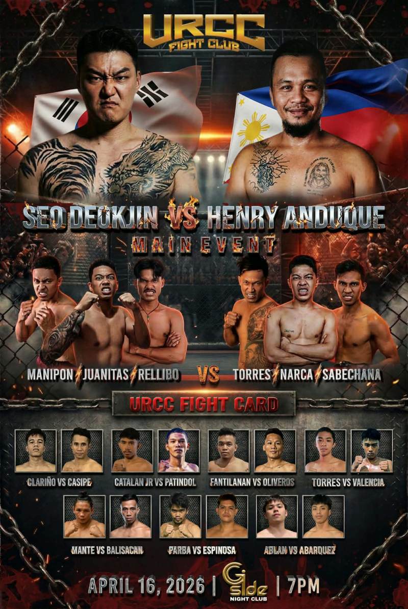 URCC reveals lineup for Fight Club debut image