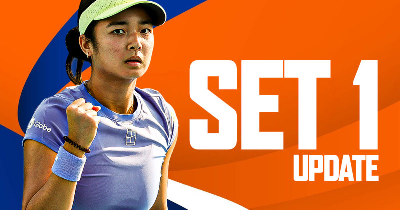 SET 1 UPDATE: Eala loses first set vs Fernandez 1-6 at 2026 Porsche Tennis Grand Prix image