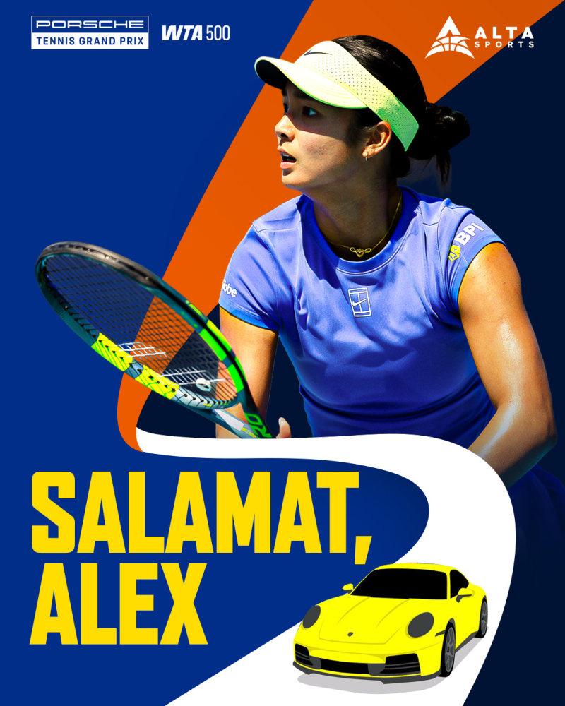 Alex Eala loses to Fernandez, crashes out of Porsche Tennis Grand Prix image