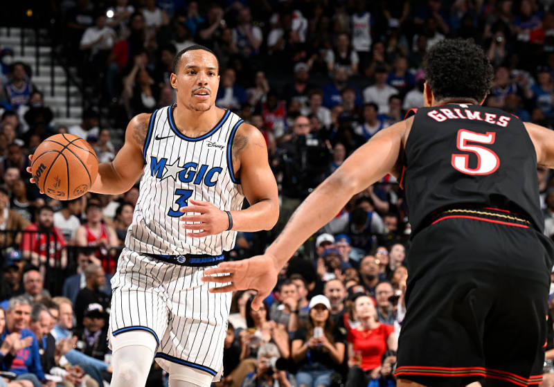 AT THE HALF: No. 7 Philadelphia leads No. 8 Orlando 59-55 in NBA Play-In Game image