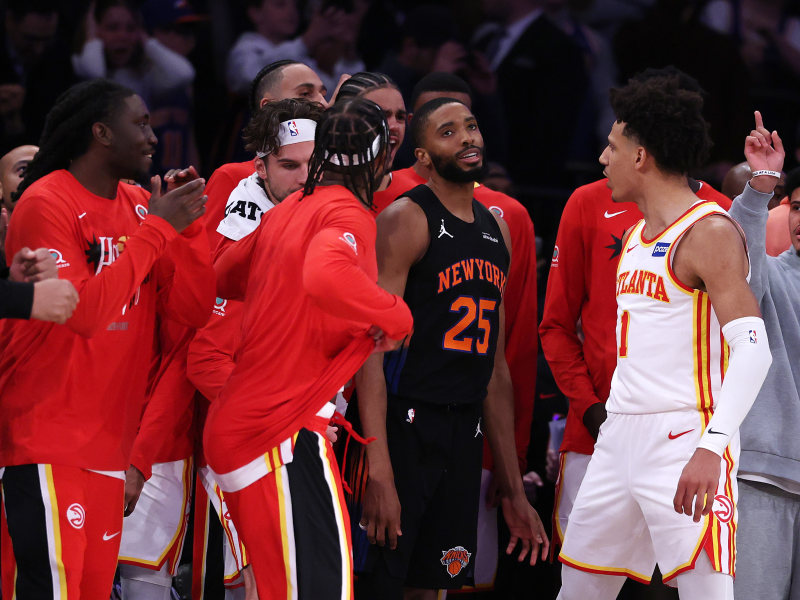 Hoops fans blast Knicks after late collapse vs Hawks in Game 2 image