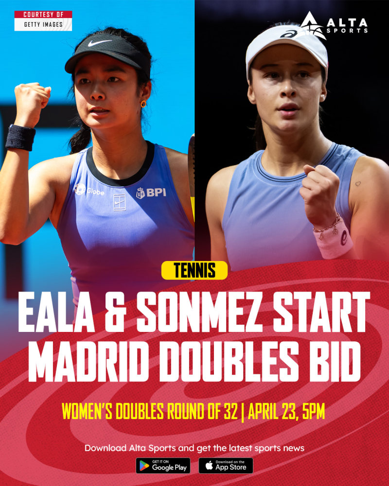 Best friends Alex Eala and Zeynep Sonmez start doubles campaign in Madrid image