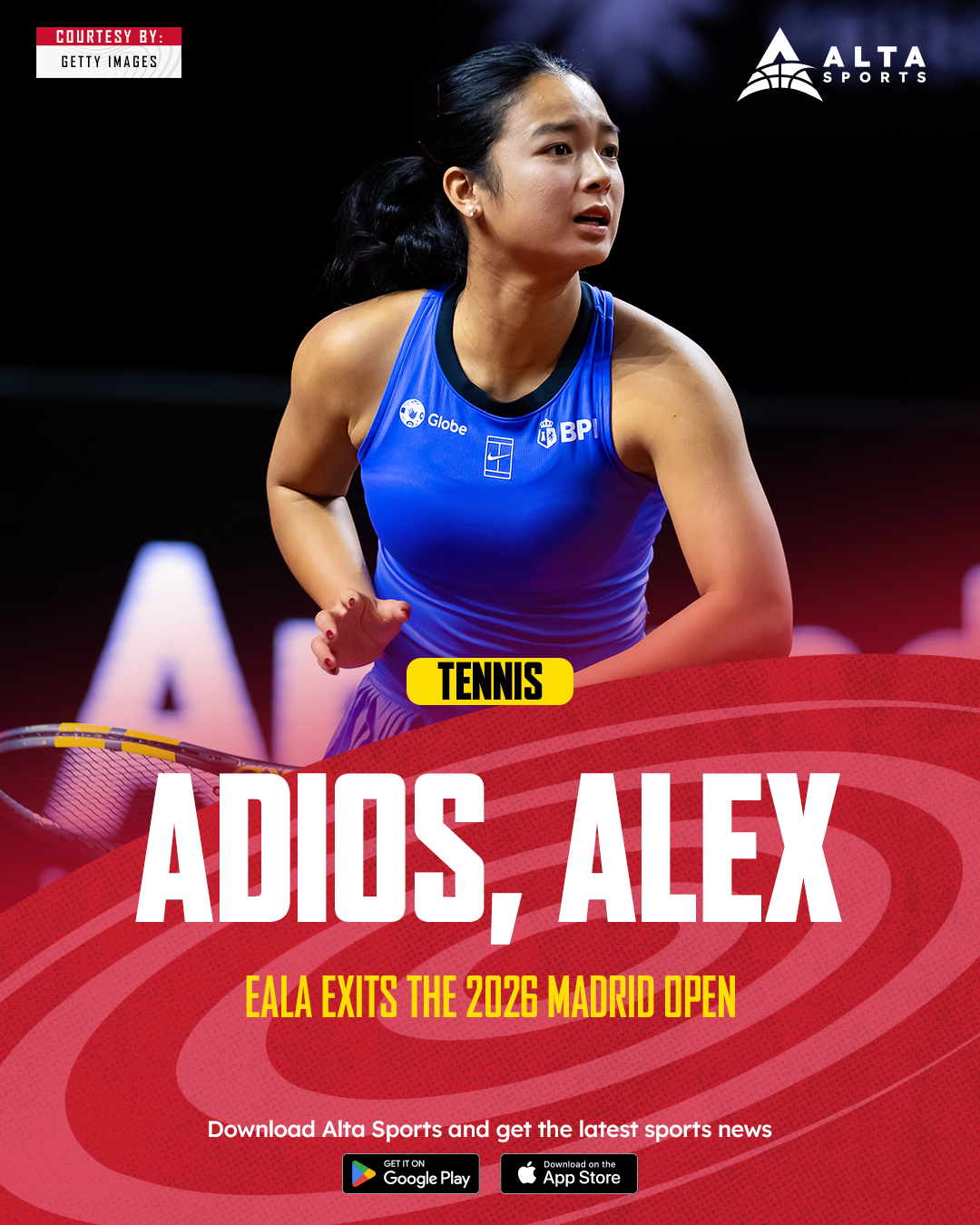 Alex Eala bows to Mertens, crashes out of Madrid Open  image