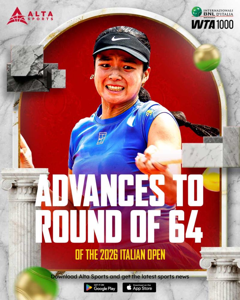Alex Eala beats Magdalena Frech to win first-ever Italian Open match image
