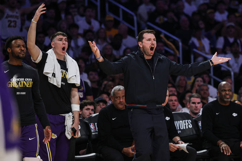 Will Luka Doncic play in Game 4? Starters for Lakers vs OKC revealed image