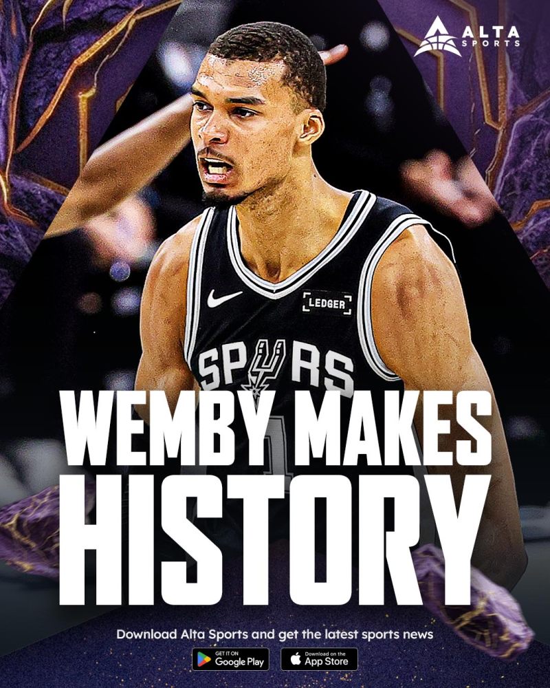 Wemby makes history in Spurs' Game 5 win vs Wolves image