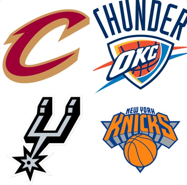 Conference Finals Matchups Set: Cavaliers vs. Knicks in East; Thunder vs. Spurs in West image