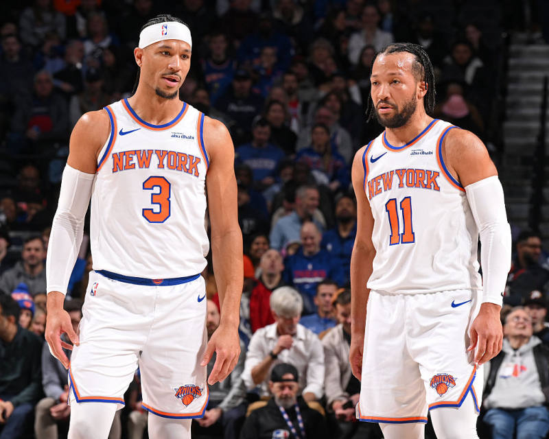 Josh Hart and Jalen Brunson make history as Knicks take 2-0 lead vs Cavs image