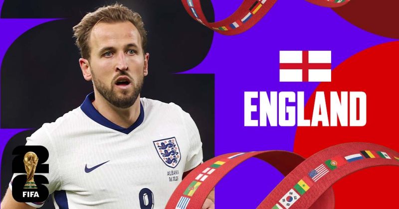 World Cup Profile: England — A Star-Studded Squad Sets Out. Will the Three Lions Finally Get Their Wish? image
