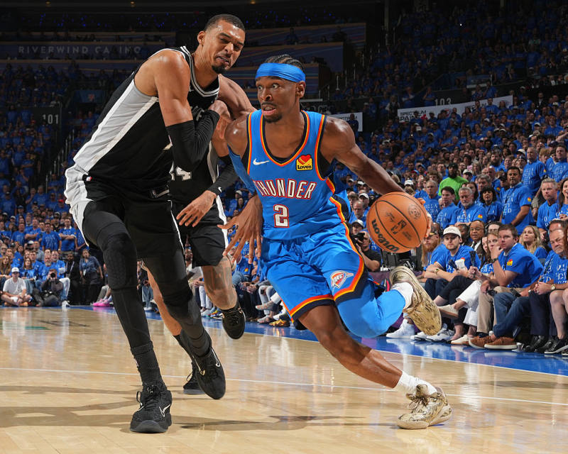 SGA, Wemby named All-NBA First Team ahead of OKC vs Spurs Game 4 image