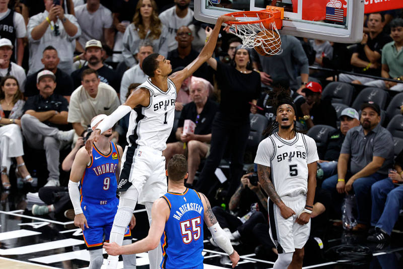 Spurs punch back as Thunder get steamrolled in Game 4 image