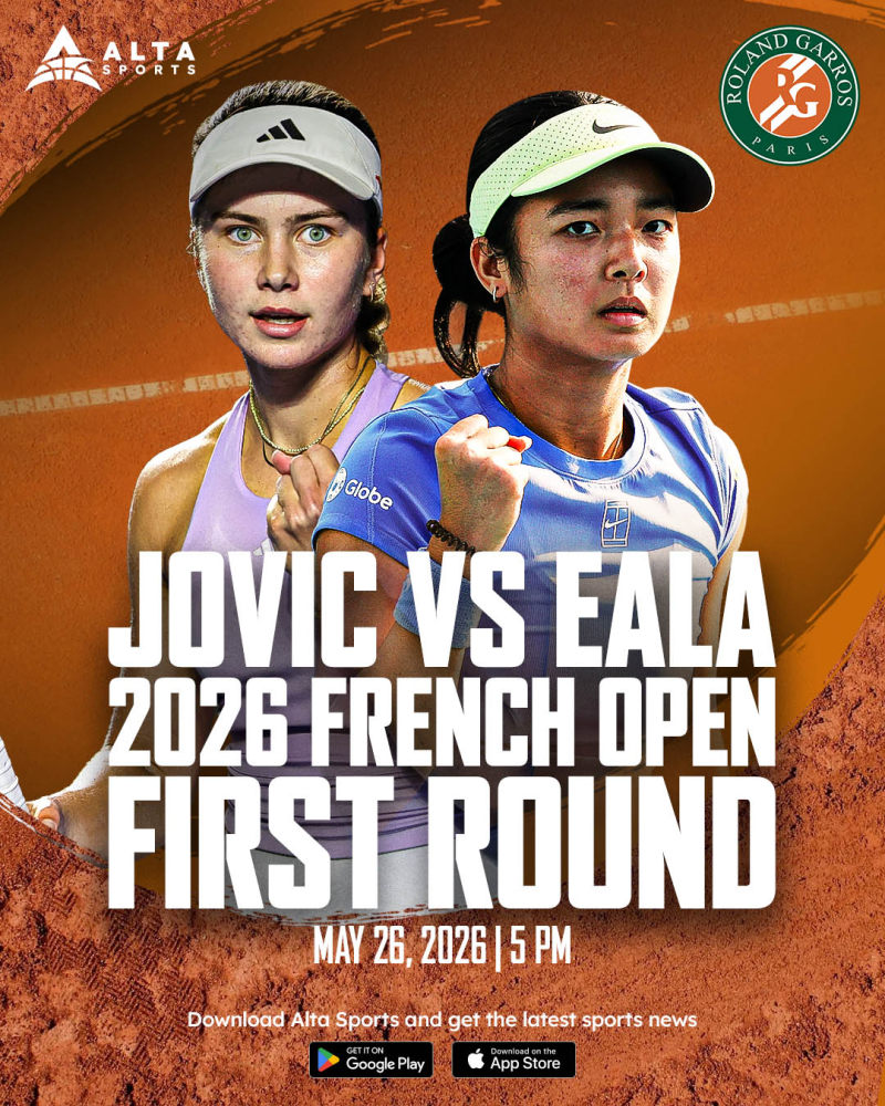 Alex Eala vs. Iva Jovic 2026 French Open Schedule: When is their First Round clash? image