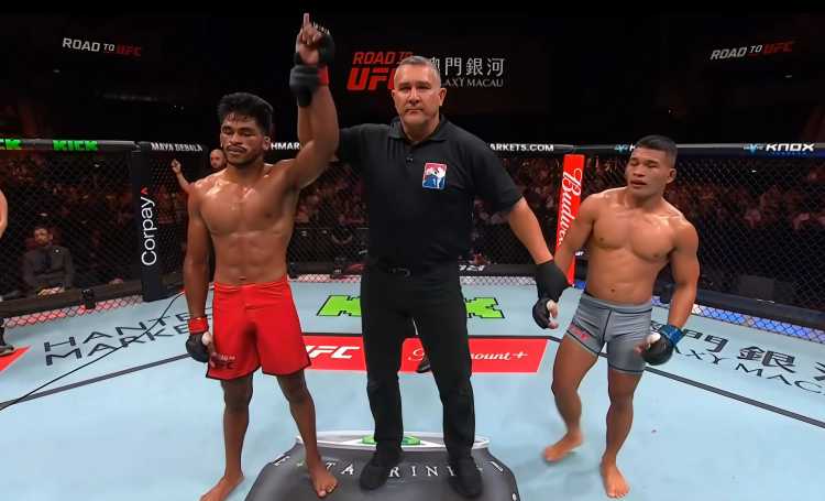Alintozon bombs out of Road To UFC image