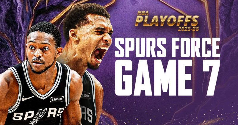 Spurs crush Thunder to force winner-take-all Game 7 in West Finals image