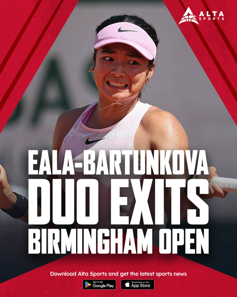 Eala and Bartunkova crash out of Birmingham Open doubles image