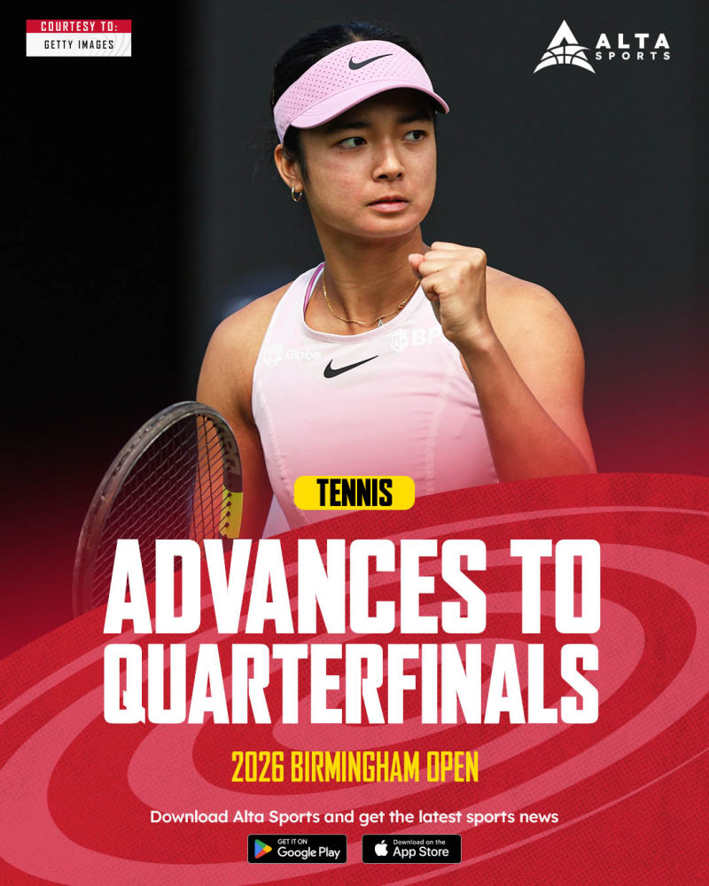 JUST IN: Eala beats Charaeva, advances to Birmingham Open quarters image