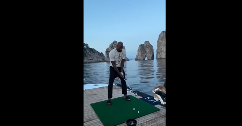 LeBron James Faces Legal Complaint After Hitting Golf Balls into Mediterranean Sea image