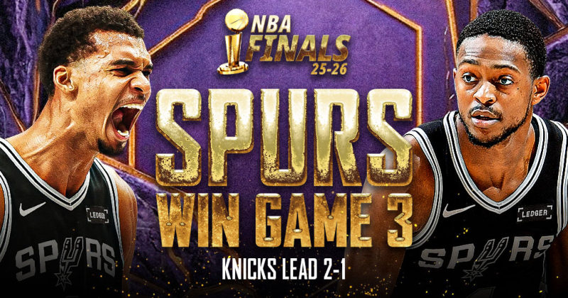Spurs hold off Knicks in Game 3 thriller as Wemby scores 32 image