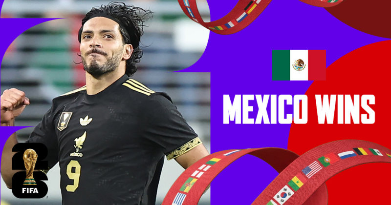 Mexico blanks South Africa to open World Cup in style image